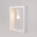 Lampa wisząca ARIES biała E27 1x15W SL.1312 SOLLUX