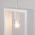 Lampa wisząca ARIES biała E27 1x15W SL.1312 SOLLUX