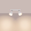 Plafon ELBA 2 biały E27 2x15W SL.1314 SOLLUX