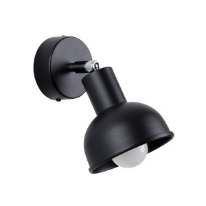 Kinkiet ELBA czarny E27 1x15W SL.1316 SOLLUX