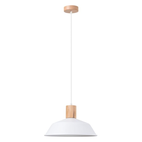 Lampa wisząca FANO biała E27 1x15W SL.1321 SOLLUX