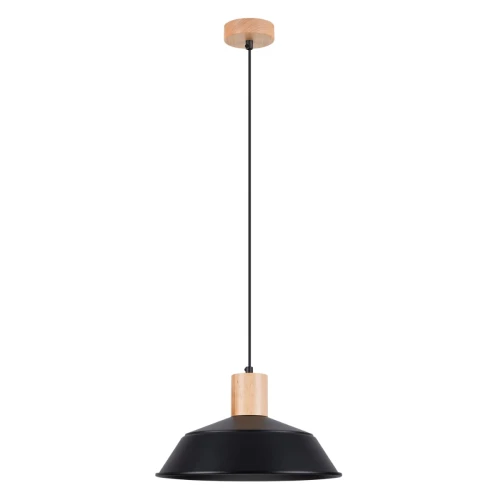 Lampa wisząca FANO czarna E27 1x15W SL.1322 SOLLUX