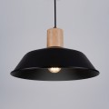 Lampa wisząca FANO czarna E27 1x15W SL.1322 SOLLUX