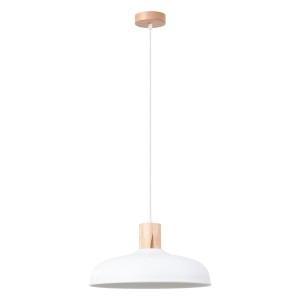 Lampa wisząca INDY biała E27 1x15W SL.1323 SOLLUX