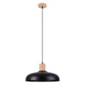 Lampa wisząca INDY czarna E27 1x15W SL.1324 SOLLUX