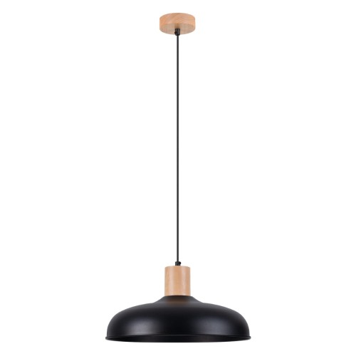 Lampa wisząca INDY czarna E27 1x15W SL.1324 SOLLUX