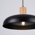 Lampa wisząca INDY czarna E27 1x15W SL.1324 SOLLUX