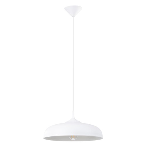 Lampa wisząca GINA biała E27 1x15W SL.1329 SOLLUX