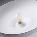 Lampa wisząca GINA biała E27 1x15W SL.1329 SOLLUX
