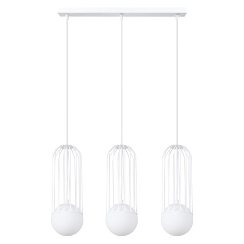 Lampa wisząca BRINA 3L biała G9 3x8W SL.1333 SOLLUX
