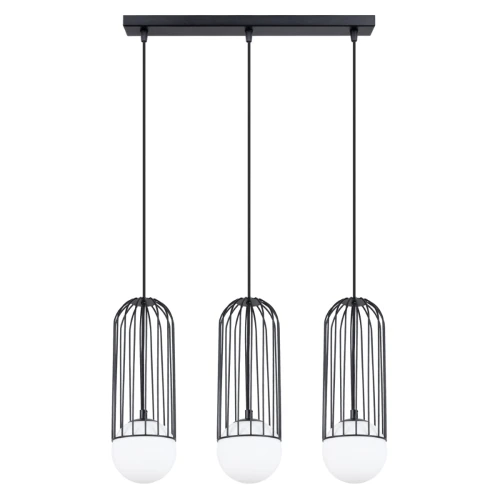 Lampa wisząca BRINA 3L czarna G9 3x8W SL.1334 SOLLUX