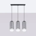 Lampa wisząca BRINA 3L czarna G9 3x8W SL.1334 SOLLUX