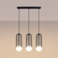 Lampa wisząca BRINA 3L czarna G9 3x8W SL.1334 SOLLUX