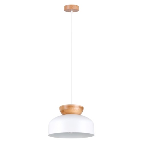 Lampa wisząca MARION biała E27 1x15W SL.1350 SOLLUX