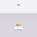 Lampa wisząca MARION biała E27 1x15W SL.1350 SOLLUX