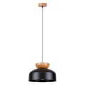 Lampa wisząca MARION czarna E27 1x15W SL.1351 SOLLUX