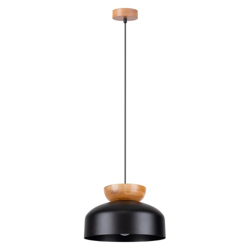 Lampa wisząca MARION czarna E27 1x15W SL.1351 SOLLUX