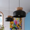 Lampa wisząca MARION czarna E27 1x15W SL.1351 SOLLUX