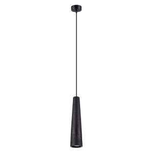 Lampa wisząca ELECTRA czarna beton GU10 1x10W SL.1355 SOLLUX