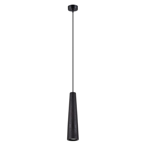 Lampa wisząca ELECTRA czarna beton GU10 1x10W SL.1355 SOLLUX