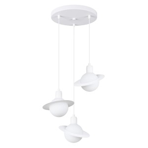 Lampa wisząca HYPERION 3P biały G9 3x8W SL.1357 SOLLUX