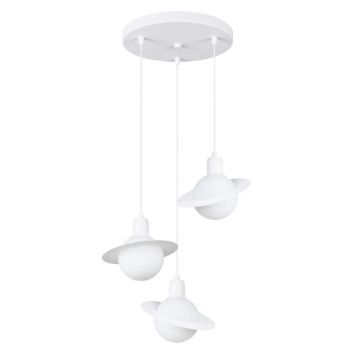 Lampa wisząca HYPERION 3P biały G9 3x8W SL.1357 SOLLUX