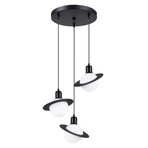 Lampa wisząca HYPERION 3P czarny G9 3x8W SL.1359 SOLLUX