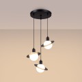 Lampa wisząca HYPERION 3P czarny G9 3x8W SL.1359 SOLLUX