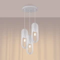 Lampa wisząca NICUS 3P biała E27 3x15W SL.1361 SOLLUX