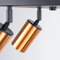 Plafon WINX 4 czarny/miedź GU10 4x10W SL.1378 SOLLUX