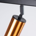 Plafon WINX 4L czarny/miedź GU10 4x10W SL.1379 SOLLUX
