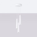 Lampa wisząca PRYSM 3P biała G9 3x8W SL.1398 SOLLUX