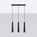Lampa wisząca PRYSM 3L czarna G9 3x8W SL.1402 SOLLUX