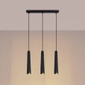 Lampa wisząca PRYSM 3L czarna G9 3x8W SL.1402 SOLLUX