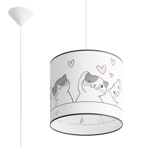 Lampa wisząca CAT 30 E27 1x15W SL.1418 SOLLUX