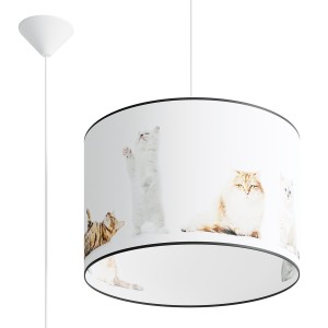 Lampa wisząca KITTY 40 E27 1x15W SL.1421 SOLLUX
