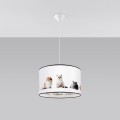 Lampa wisząca KITTY 40 E27 1x15W SL.1421 SOLLUX