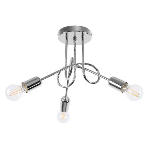 Żyrandol LOOP 3 chrom E27 3x15W SL.1440 SOLLUX