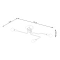 Żyrandol VECTOR 4 czarny E27 4x15W SL.1446 SOLLUX