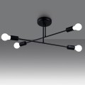 Żyrandol NORAH 4 czarny E27 4x15W SL.1451 SOLLUX