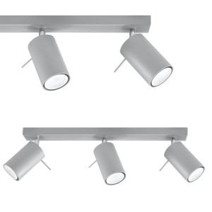 Plafon RING 3 Szary SL.0451 SOLLUX
