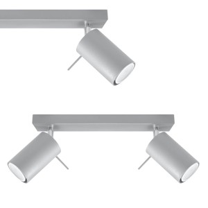 Plafon RING 2 Szary SL.0450 SOLLUX