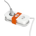 Przedłużacz FLOWFLEXER 2 gniazda 1,4 m z uziemieniem + 2xUSB biały KDSN00000033 Kobi