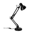 Lampka biurkowa AURIQ kreślarska czarna stojąca/przykręcana KLLAQCZ Kobi