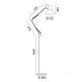 Lampa podłogowa AURIQ ST czarna KLLATCZ Kobi