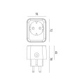 Programator SMART SOCKET WiFi KWSSW Kobi