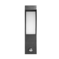 Oprawa ogrodowa z czujnikiem ruchu PIRYT LED 10W 140st 800lm IP54 4000K szara Orno