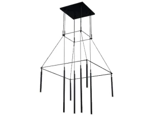 Lampa wisząca ALHA H 8 czarna 9010 SHILO DOHAR