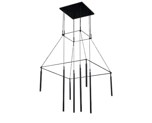 Lampa wisząca ALHA H 8 czarna 9010 SHILO DOHAR