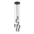 Lampa wisząca ruchoma LED FUROKU czarna 7952 SHILO